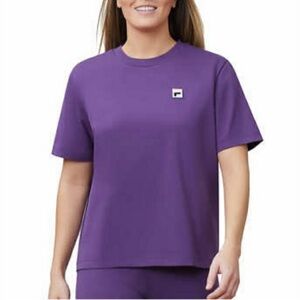 FILA Women's Purple T-Shirt Legging Set